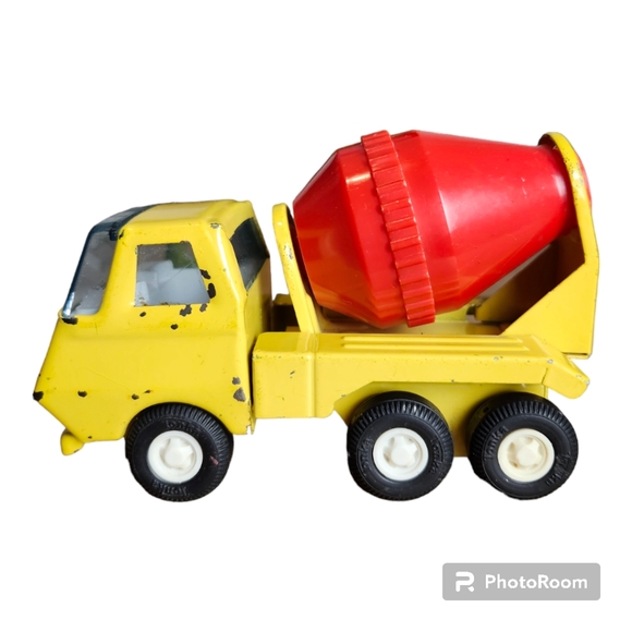 Vintage 1970's Tonka Steel Dump Truck, Open Box Pickup Truck,Cement Mixer - Picture 13 of 16
